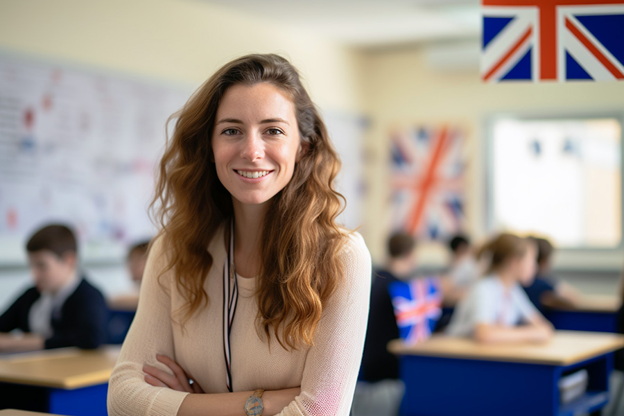 Insegnante INGLESE B2 in aula